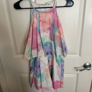 Boutique floral romper